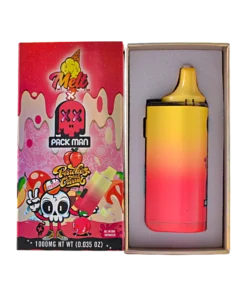 Melt X Pack Man Liquid Diamond 1g Live Resin Vape