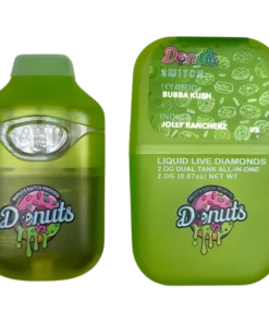 Donuts Liquid Live Diamonds 2g Vape Dual Tank