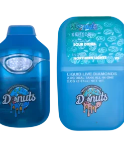 Donuts Liquid Live Diamonds 2g Vape Dual Tank