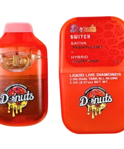 Donuts Liquid Live Diamonds 2g Vape Dual Tank